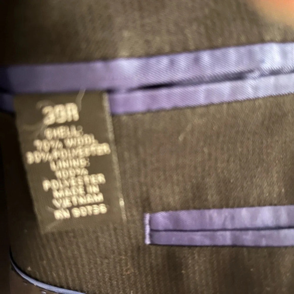 MEN’S ALFANI /MACY’S~ BLACK SPORT COAT~39R - Picture 4 of 9